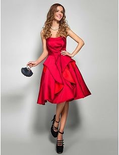 vestido-cocktail-rojo-15_3 Crvena koktel haljina