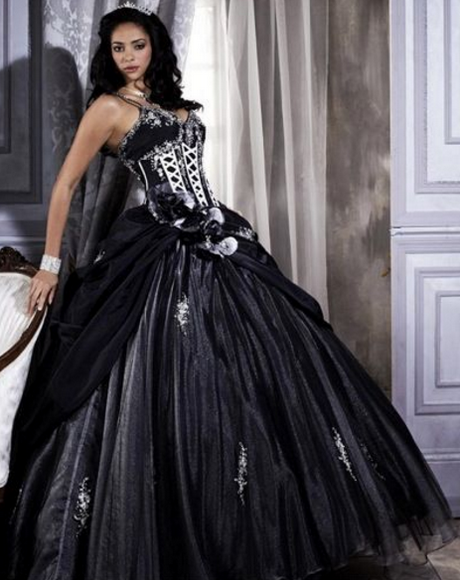 vestido-novia-negro-08 Crna vjenčanica