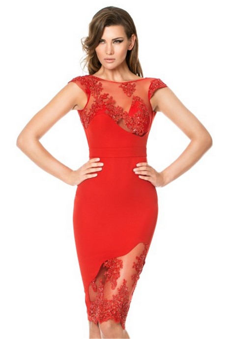 vestido-rojo-cocktail-78_11 Crvena koktel haljina