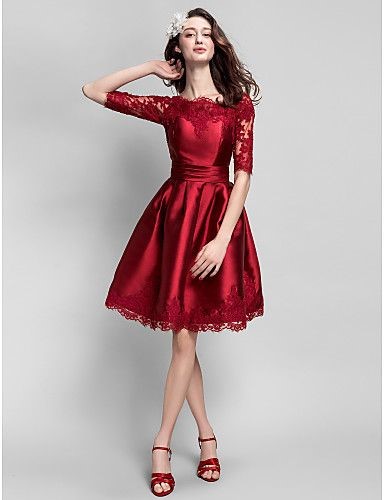 vestido-rojo-cocktail-78_16 Crvena koktel haljina