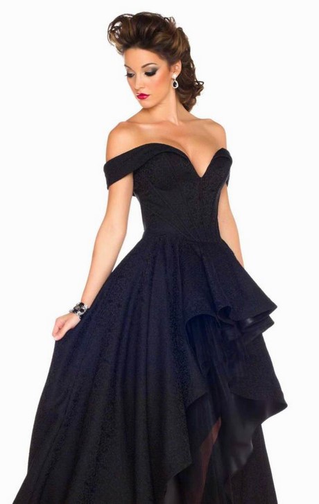 vestidos-de-graduacion-color-negro-81_8 Maturalne haljine u crnoj boji