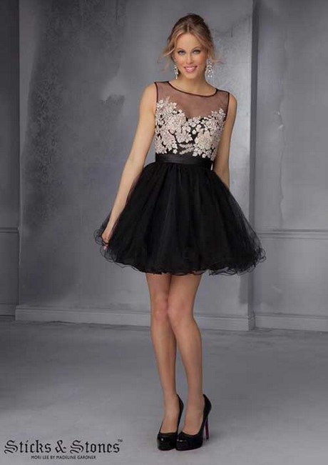 vestidos-de-noche-cortos-negros-68_20 Crna kratka večernja haljina