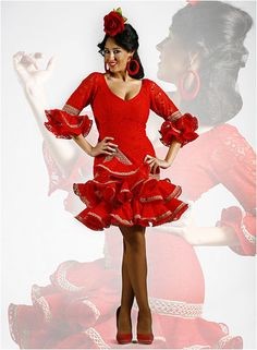 vestidos-de-sevillanas-cortos-94 Kratke haljine Seville
