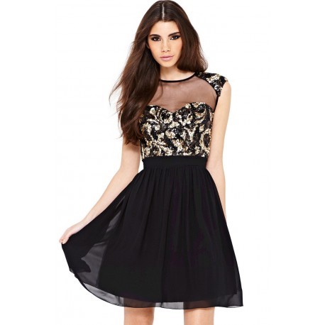 vestidos-elegantes-color-negro-84_17 Elegantne crne haljine