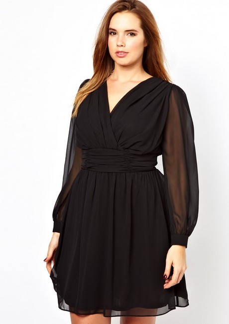 vestidos-elegantes-cortos-negros-35_18 Crna kratka elegantna haljina