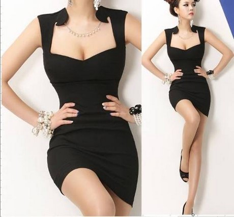 vestidos-negros-cortos-de-moda-16_15 Moda kratke crne haljine