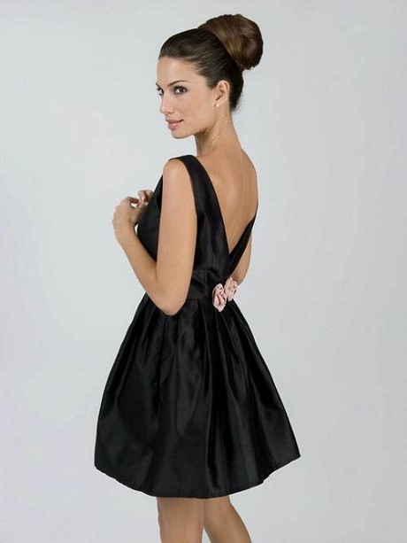 vestidos-negros-cortos-de-noche-60_19 Kratke crne večernje haljine