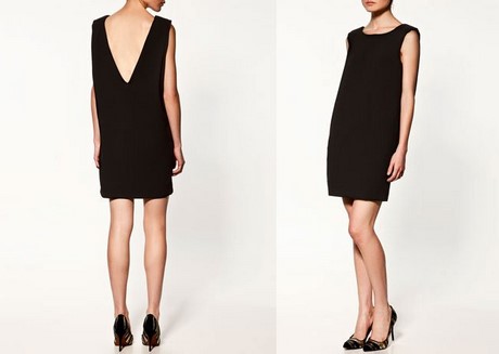 vestidos-negros-lisos-66_8 Jednostavne crne haljine