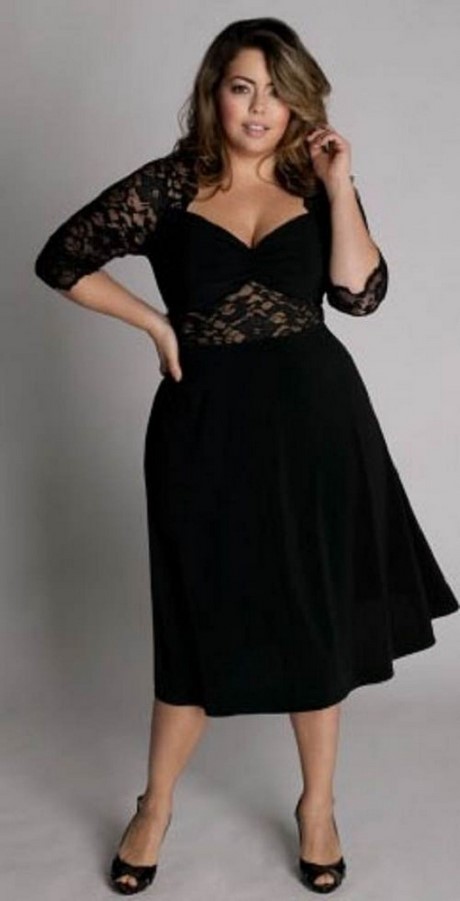 vestidos-negros-para-noche-95_16 Crna haljina za večer