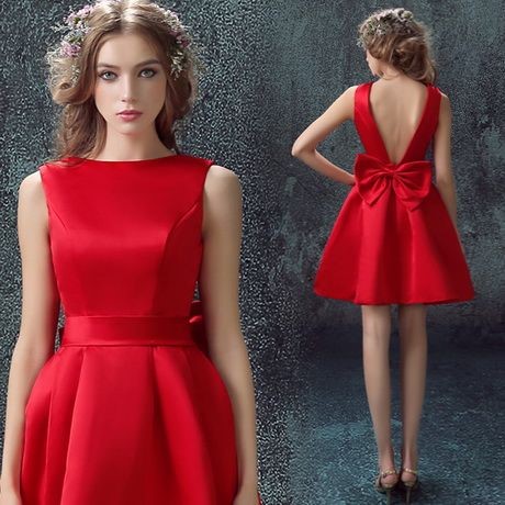 vestidos-bonitos-rojos-93 Lijepa crvena haljina