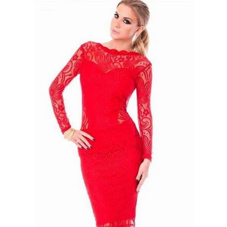 vestidos-bonitos-rojos-93_17 Lijepa crvena haljina