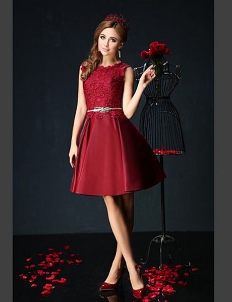 vestidos-bonitos-rojos-93_19 Lijepa crvena haljina