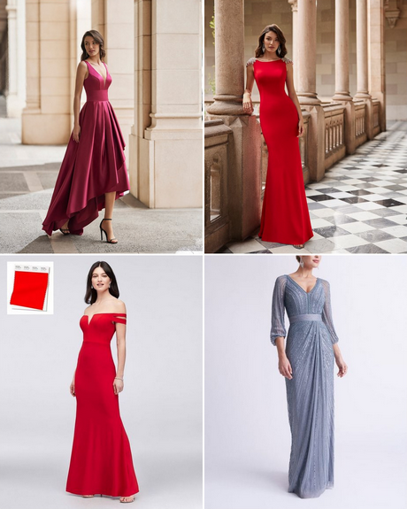 Crvene duge maturalne haljine 2023