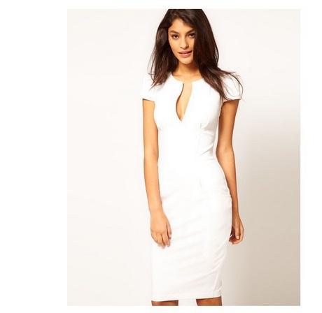 vestidos-blanco-corto-casual-83_17 Casual kratke bijele haljine