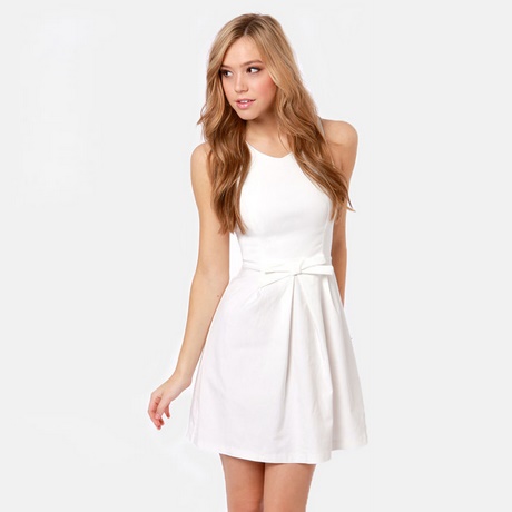 vestidos-blanco-corto-casual-83_5 Casual kratke bijele haljine