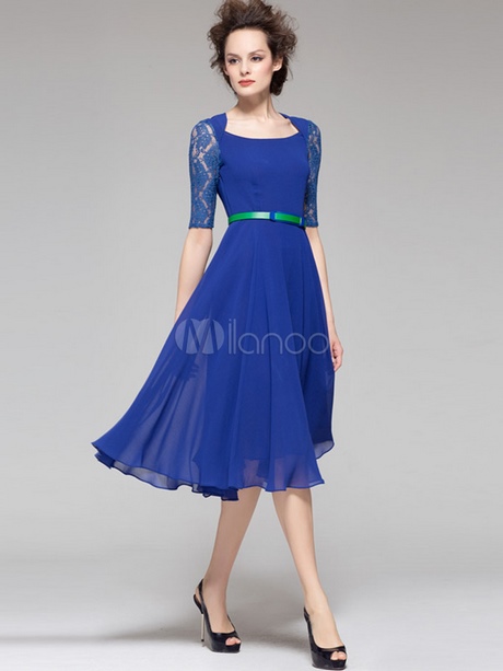 vestido-azul-vintage-21 Vintage plava haljina