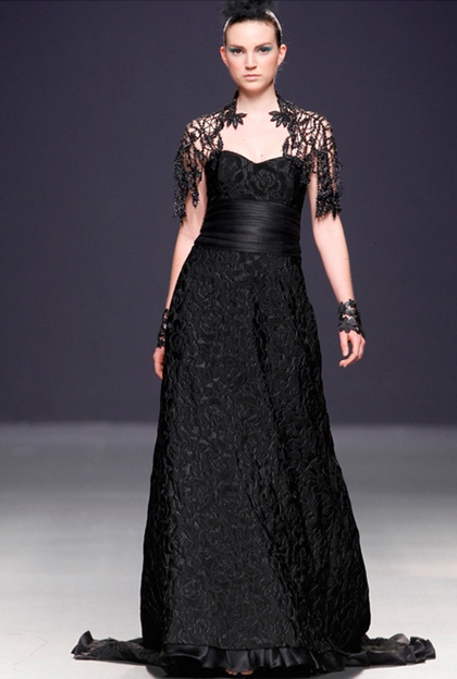 vestido-gala-negro-34_6 Crna lopta haljina