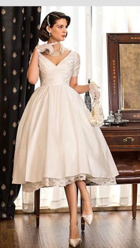 vestido-novia-vintage-corto-11_12 Kratka vintage vjenčanica