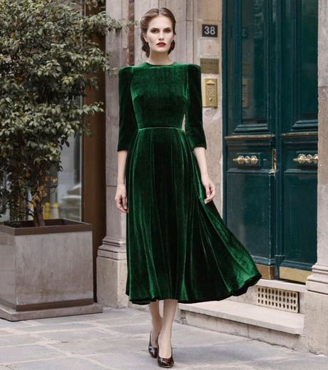 vestido-verde-vintage-26_17 Vintage zelena haljina