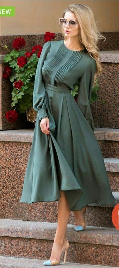vestido-verde-vintage-26_18 Vintage zelena haljina