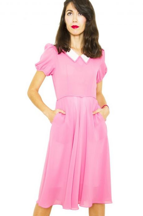 vestido-vintage-rosa-59_10 Ružičasta Vintage haljina
