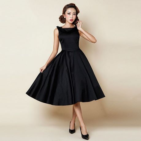 vestidos-elegantes-vintage-36_10 Vintage elegantne haljine