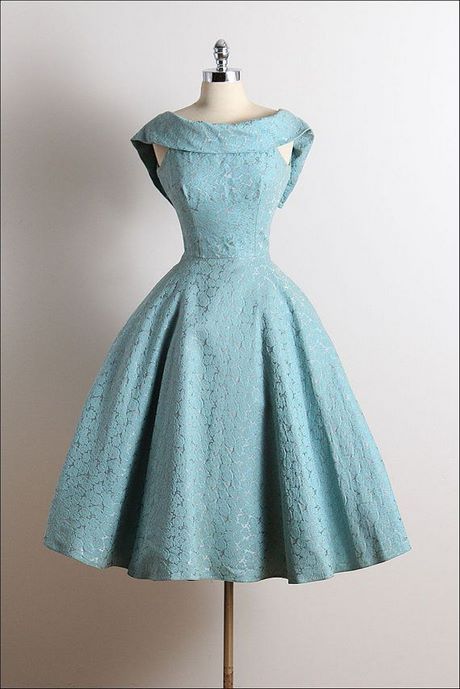 vestidos-vintage-anos-50-77_6 Vintage haljine 50-ih godina