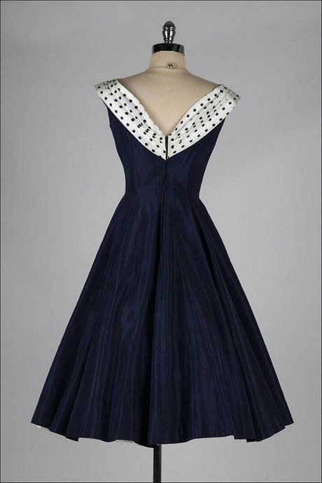 vestidos-vintage-anos-50-77_8 Vintage haljine 50-ih godina