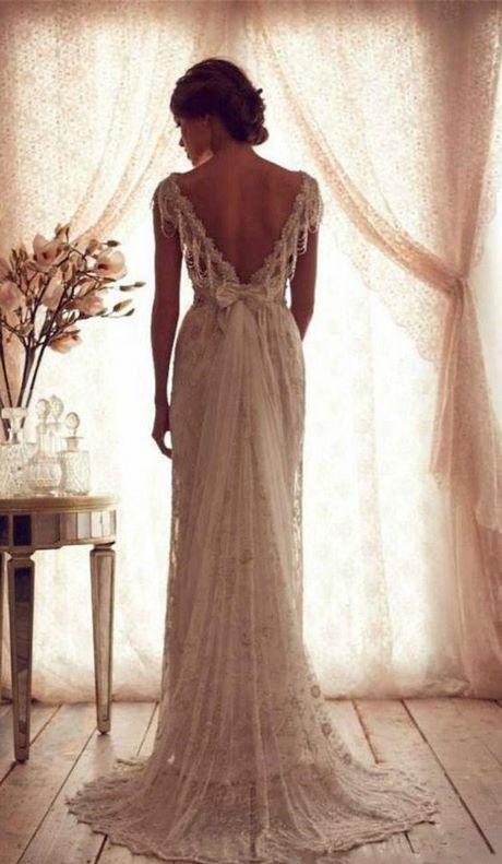 vestidos-vintage-con-encaje-86_16 Berba haljina s čipkom