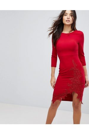 vestido-rojo-tubo-manga-larga-49_2 Crvena haljina s dugim rukavima