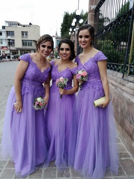 vestidos-color-lila-para-damas-honor-85_10 Lila haljine za djeveruše