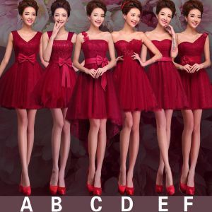 vestidos-de-dama-de-honor-color-rojo-41_6 Djeveruša haljina crvena