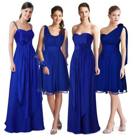 vestidos-de-damas-en-azul-38_6 Ženske haljine u plavom