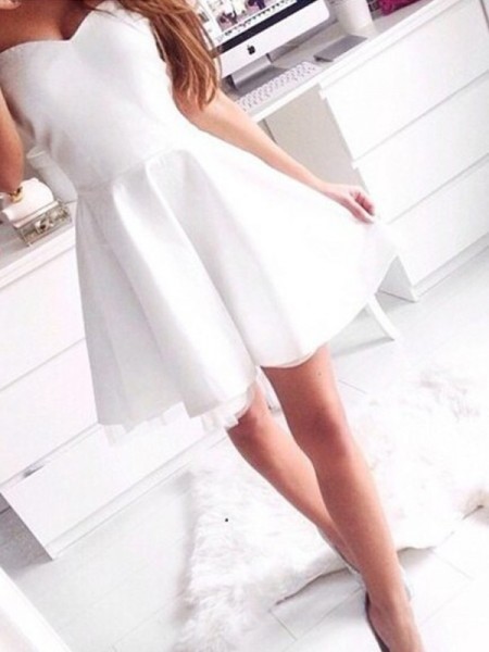 vestidos-de-gala-cortos-blancos-50_15 Bijela kratka lopta haljine