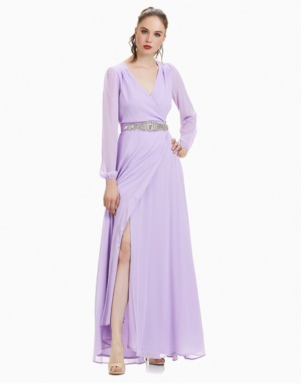 vestidos-lilas-para-damas-de-honor-36_11 Lila haljine za djeveruše
