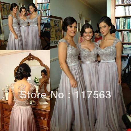 vestidos-para-damas-de-honor-color-gris-12_18 Haljine za djeveruše sive boje