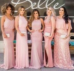 vestidos-para-damas-de-honor-color-rosa-61_5 Haljine za djeveruše ružičaste boje