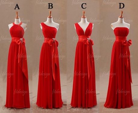 vestidos-rojos-largos-para-damas-de-honor-39_13 Duge crvene haljine za djeveruše