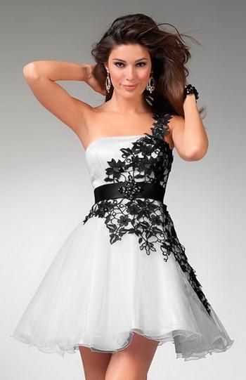 vestido-blanco-negro-97_13 Crna bijela haljina