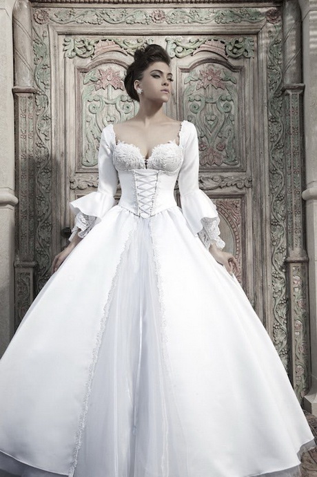 vestido-novia-blanco-43_10 Bijela vjenčanica