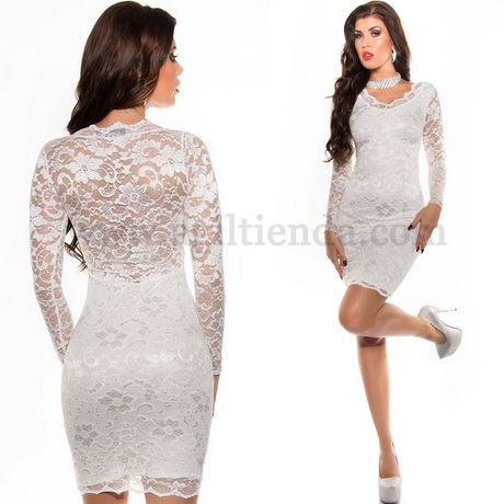 vestidos-blancos-al-cuerpo-64_15 Bijele haljine za tijelo