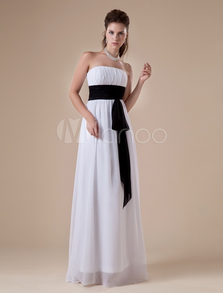 vestidos-largos-blanco-con-negro-08_13 Bijele duge haljine s crnom