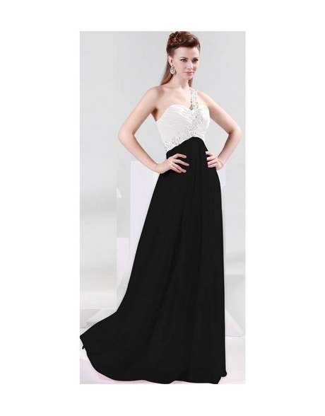 vestidos-largos-blanco-con-negro-08_8 Bijele duge haljine s crnom
