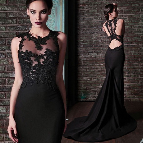 vestidos-largos-de-noche-negros-83_8 Duge crne večernje haljine