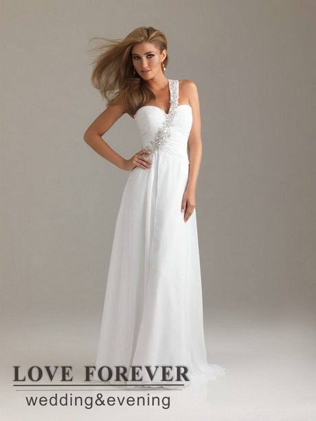 Duge haljine u bijelom
