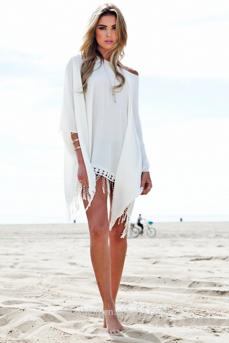 vestidos-para-playa-blanco-71_15 Bijele haljine na plaži