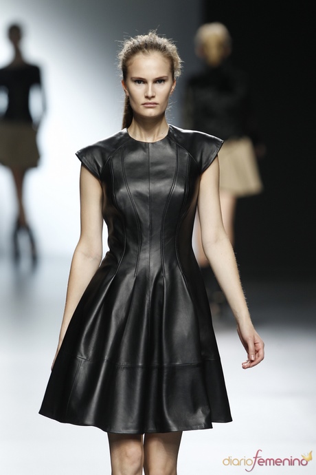 vestido-de-cuero-negro-40_7 Crna kožna haljina