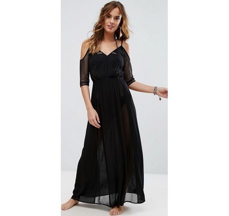 vestido-largo-negro-algodon-58_13 Pamučna crna duga haljina