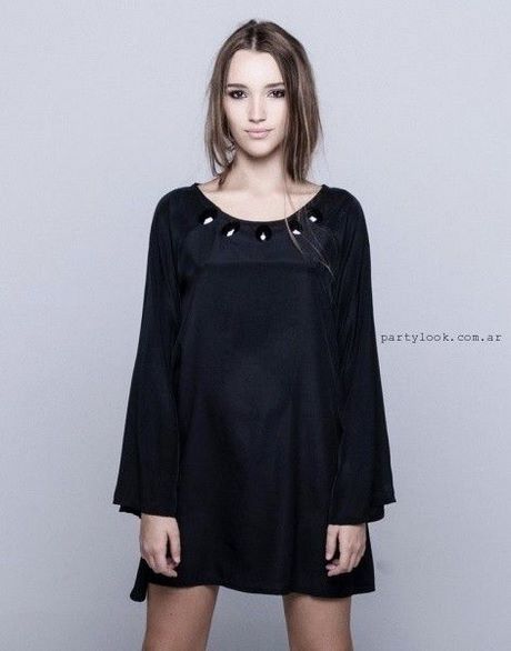 vestido-negro-corto-invierno-87_8 Zimska kratka crna haljina