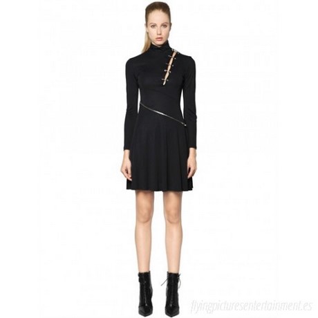 vestido-negro-cremallera-20_9 Crna haljina s patentnim zatvaračem
